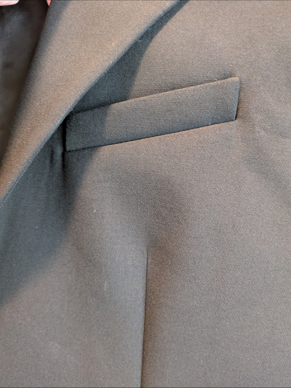 Babaton Black Cropped Blazer Jacket - Picture 8 of 8